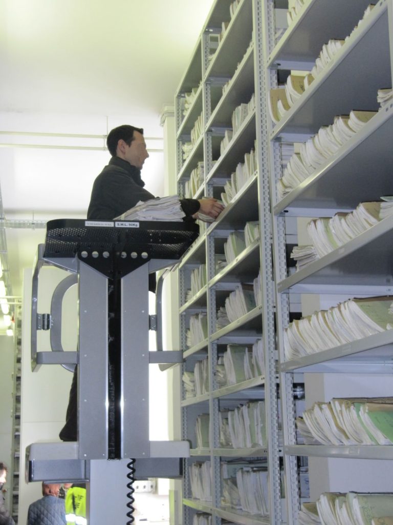 Bravi Sprint (Caddy) típusú order Picker emelő