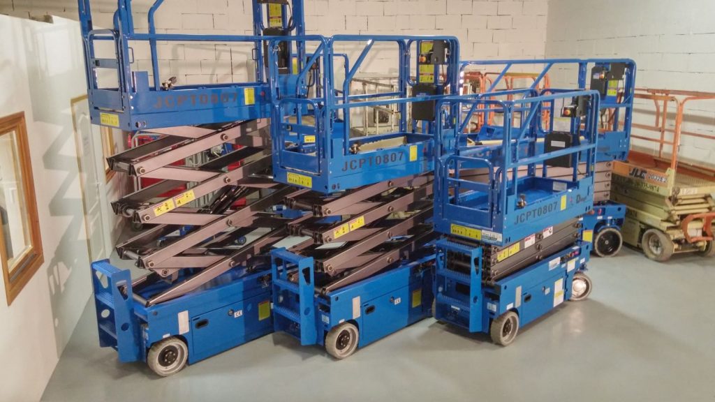 Dingli JCPT 0807 DC típusú ollós, akkumulátoros emelő