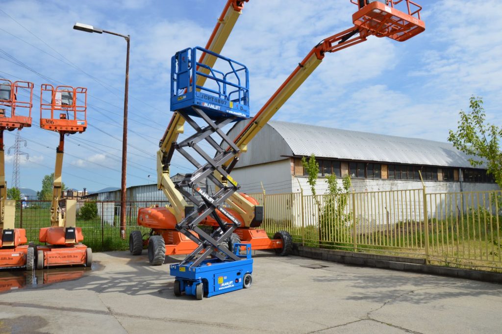 Dingli JCPT 0807 DC típusú ollós, akkumulátoros emelő