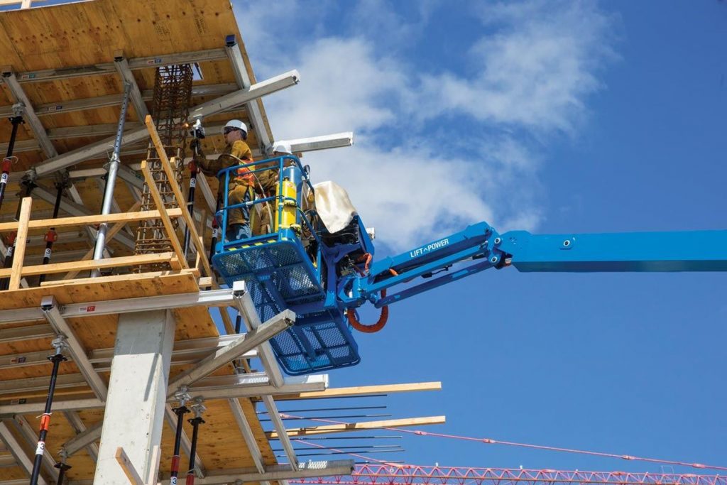 Genie S-85 (4wd) Diesel Telescopic Boom Lift