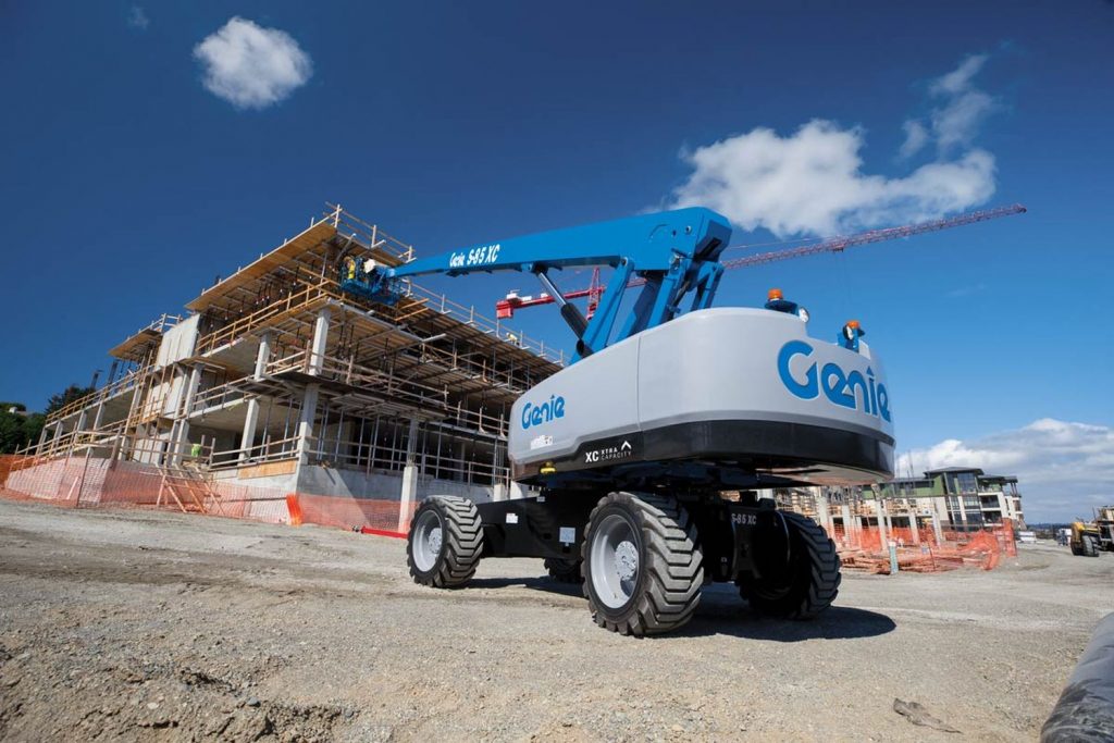 Genie S-85 (4wd) Diesel Telescopic Boom Lift
