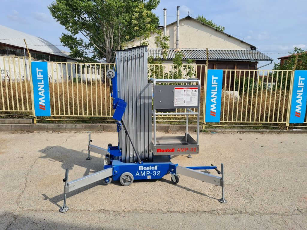 Mantall AMP32 (AC) típusú tolható könnyűszerkezetű emelő