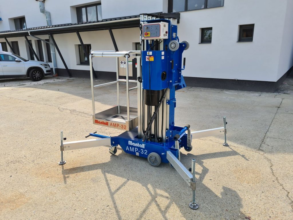 Mantall AMP32 (AC) típusú tolható könnyűszerkezetű emelő