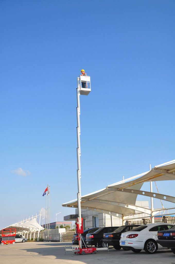 Mantall AMP32 (AC) típusú tolható könnyűszerkezetű emelő