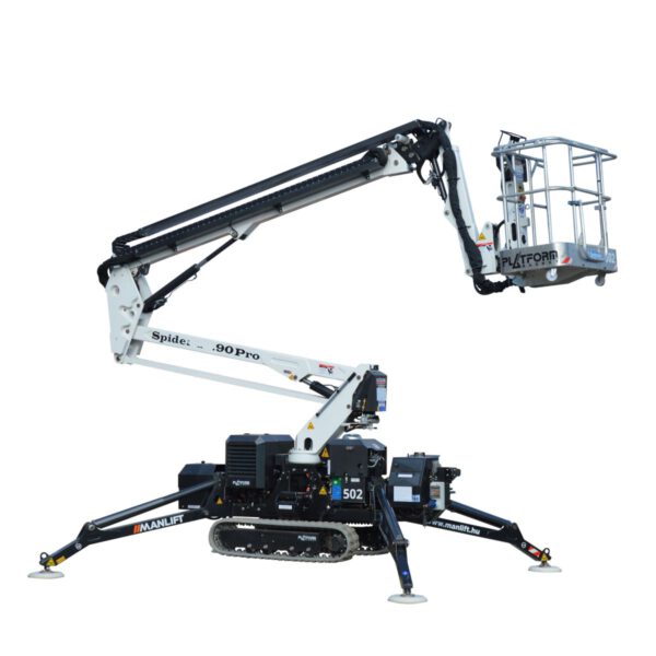 PlatformBasket Spider 18.90 PRO (HIBRID) típusú spider gumilánctalpas emelő