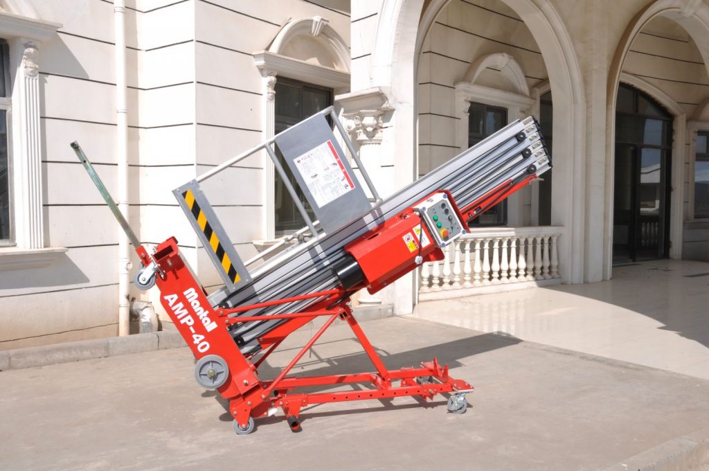 Mantall AMP40 (AC) típusú tolható könnyűszerkezetű emelő