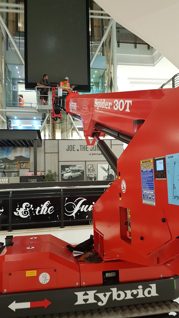PlatformBasket Spider 30t (HYBRID) Spider Lift